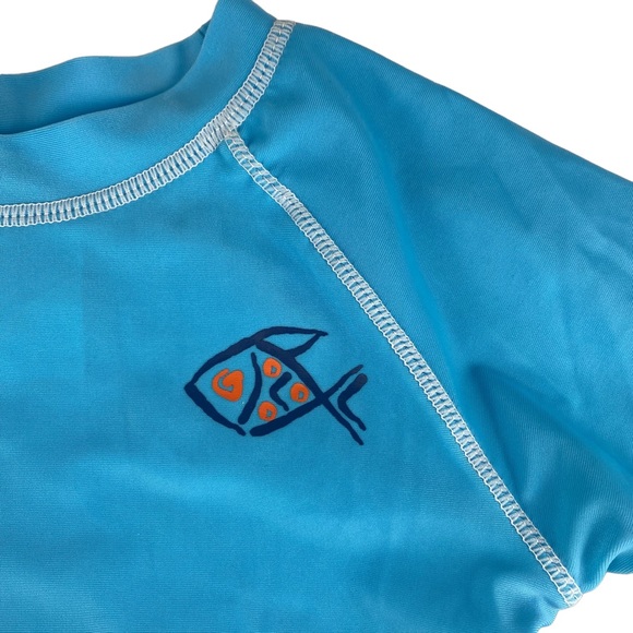 NWT Sol Swim Rashguard & Swim Trunks Set - Size 4 - Picture 4 of 8